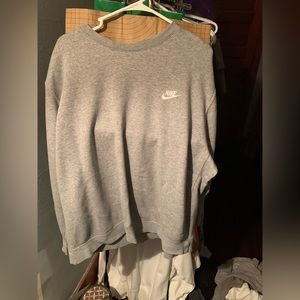 Women’s Gray Nike Crewneck